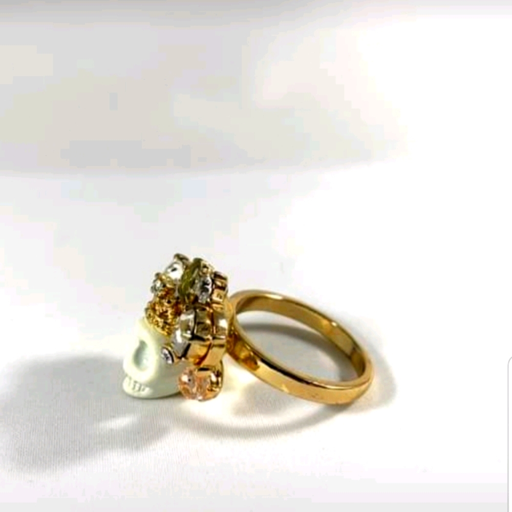 Torrid Sugar Skull Ring, Size 10